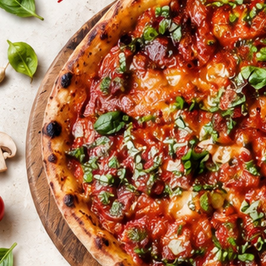 Rocket Pizza Co. pizza